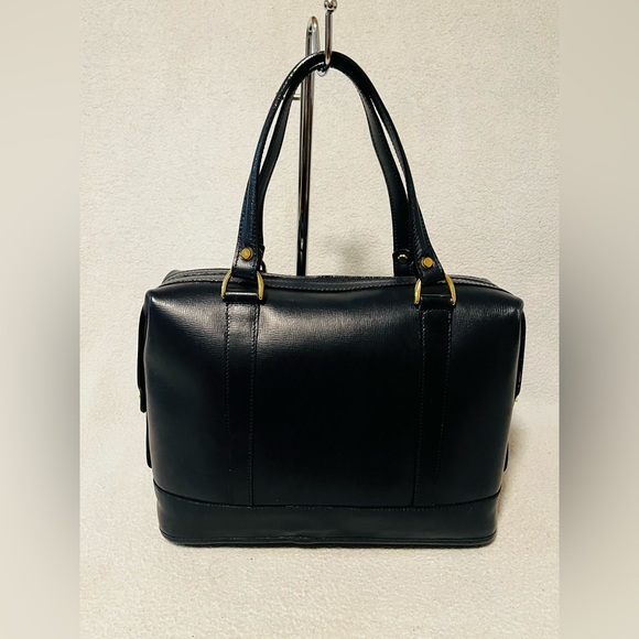 Bally Leather Dark Blue Hand Bag - Picture 3 of 13